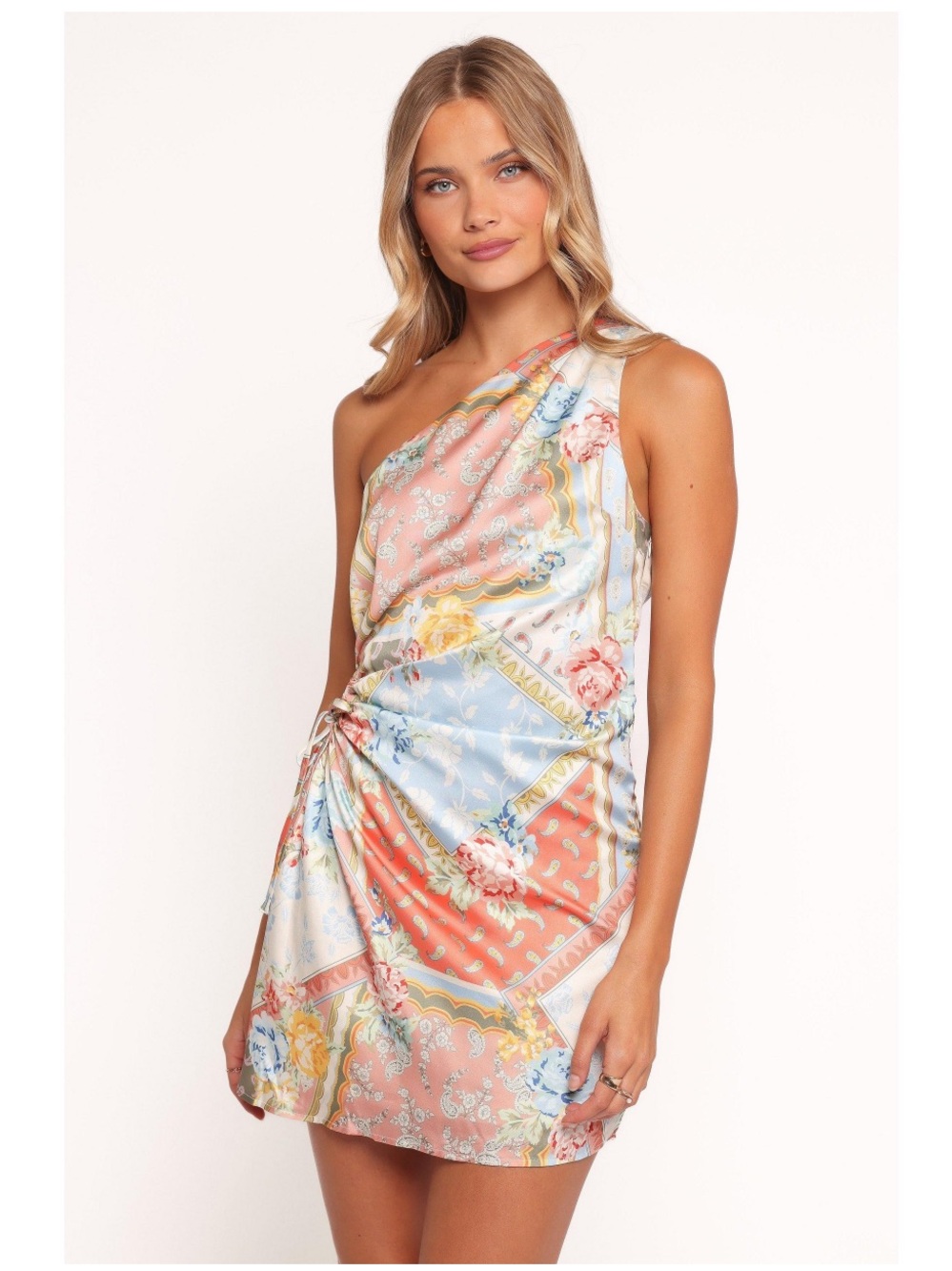 NWT Petal & Pup Clarke Mini Dress Bel Air Rose Size XS